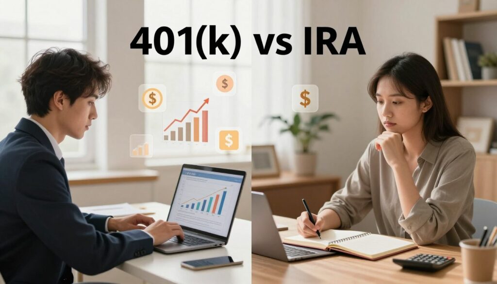401k vs ira