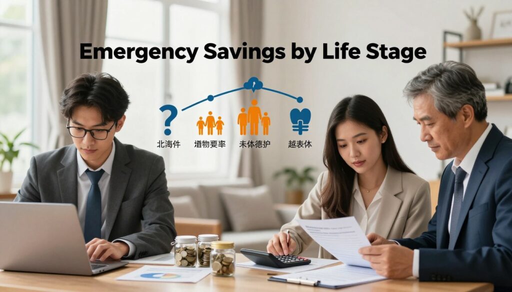 emergency savings by life stage emergency savings by life stage