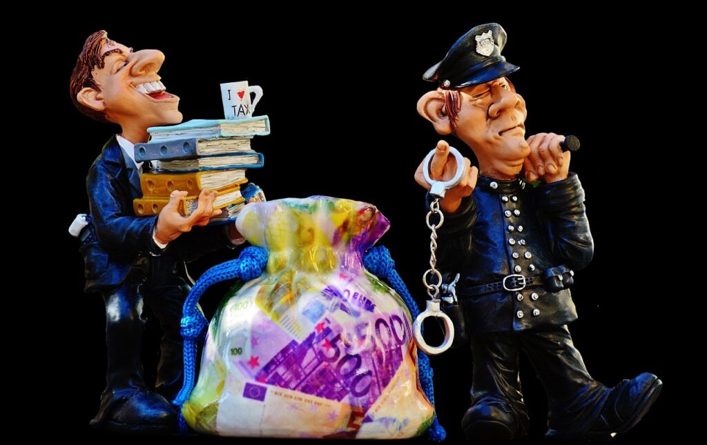 taxes, tax evasion, police, handcuffs, fraud, tax consultant, finance, money, tax return, invoice, income tax, wealth, income tax return, form, files, bureaucracy, tax office, criminal, country, theft, jail, detention, penal institution, lock up, to arrest, cop, law enforcement officers, fun, fraud, fraud, fraud, fraud, fraud, income tax, theft